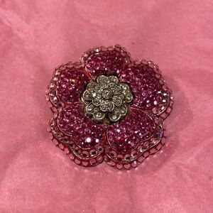 Rhinestone Brooch